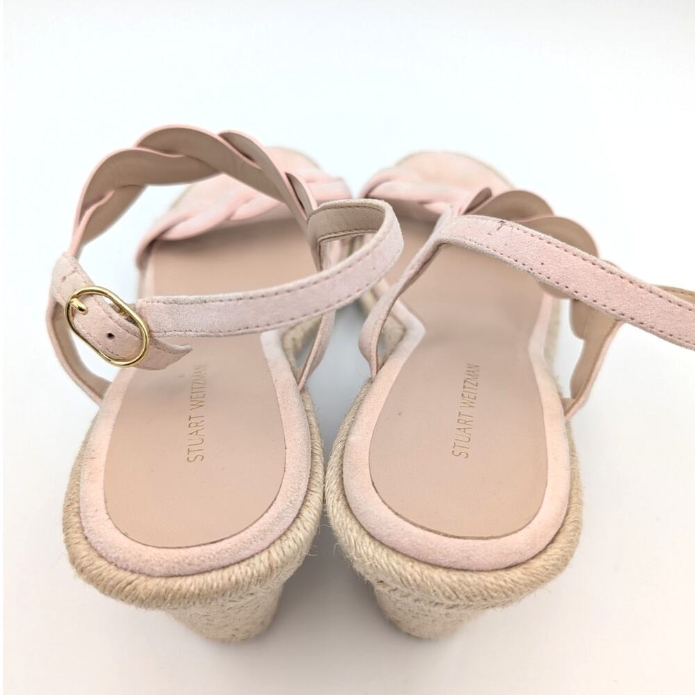 Stuart Weitzman Twist Espadrille Platform Wedge S… - image 5